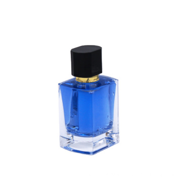 square 100ml wholesale high quality empty luxury glass perfume bottles for sale